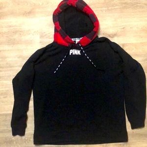 Victoria’s Secret PINK hoodie with Sherpa lined hood